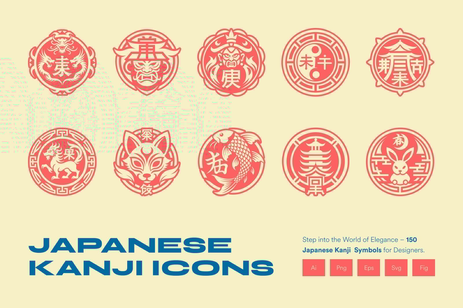 Japanese Kanji Symbols