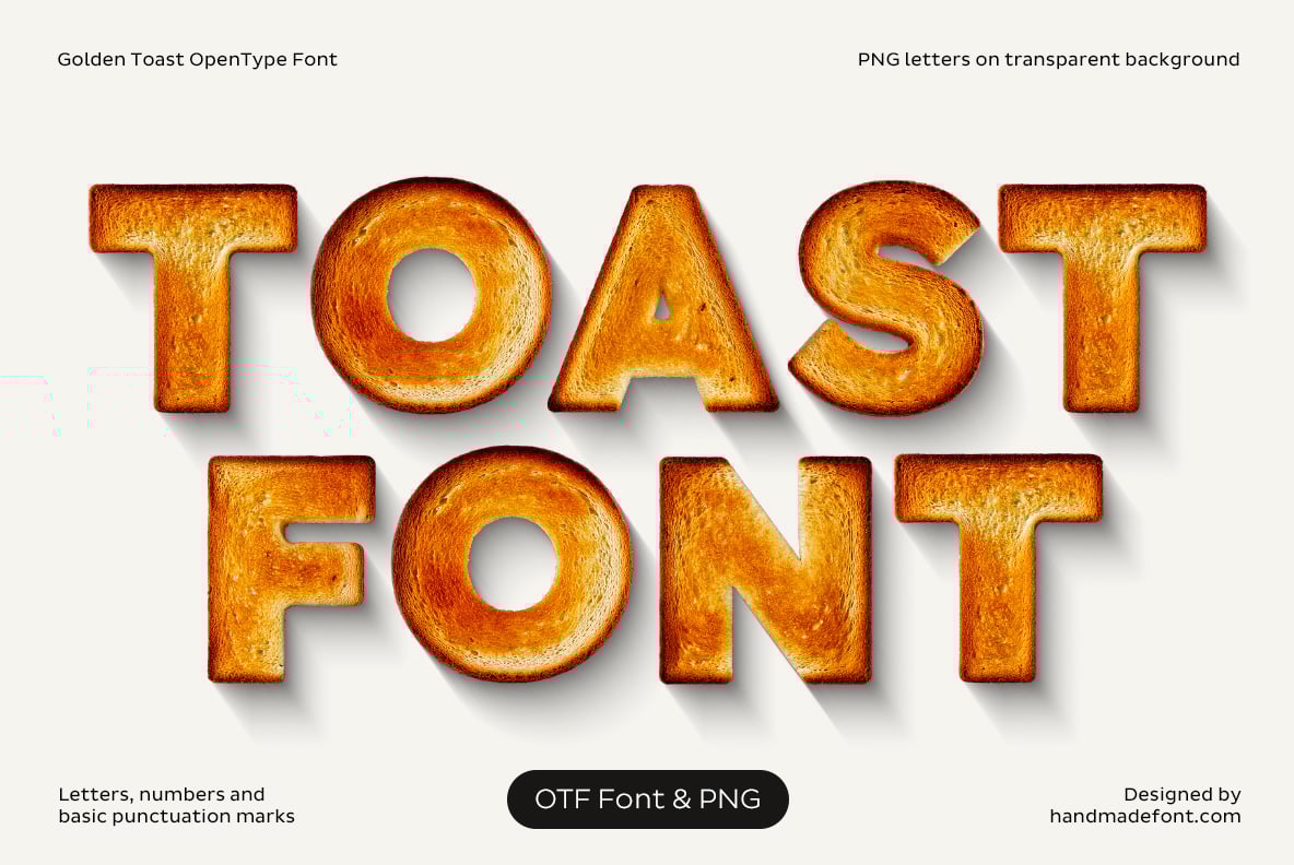 Golden Toast Font