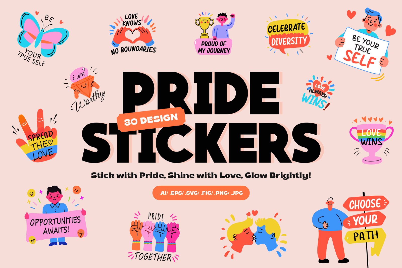 Pride Stickers Collection
