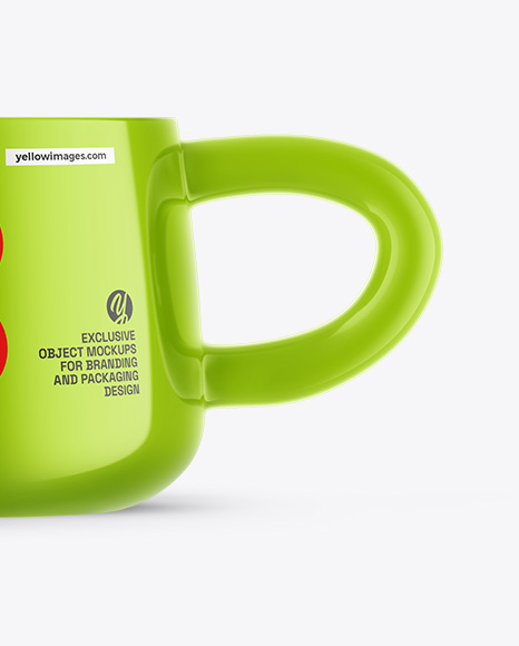 Glossy Mug Mockup