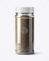 Spice Jar with Grounded Black Pepper Mockup