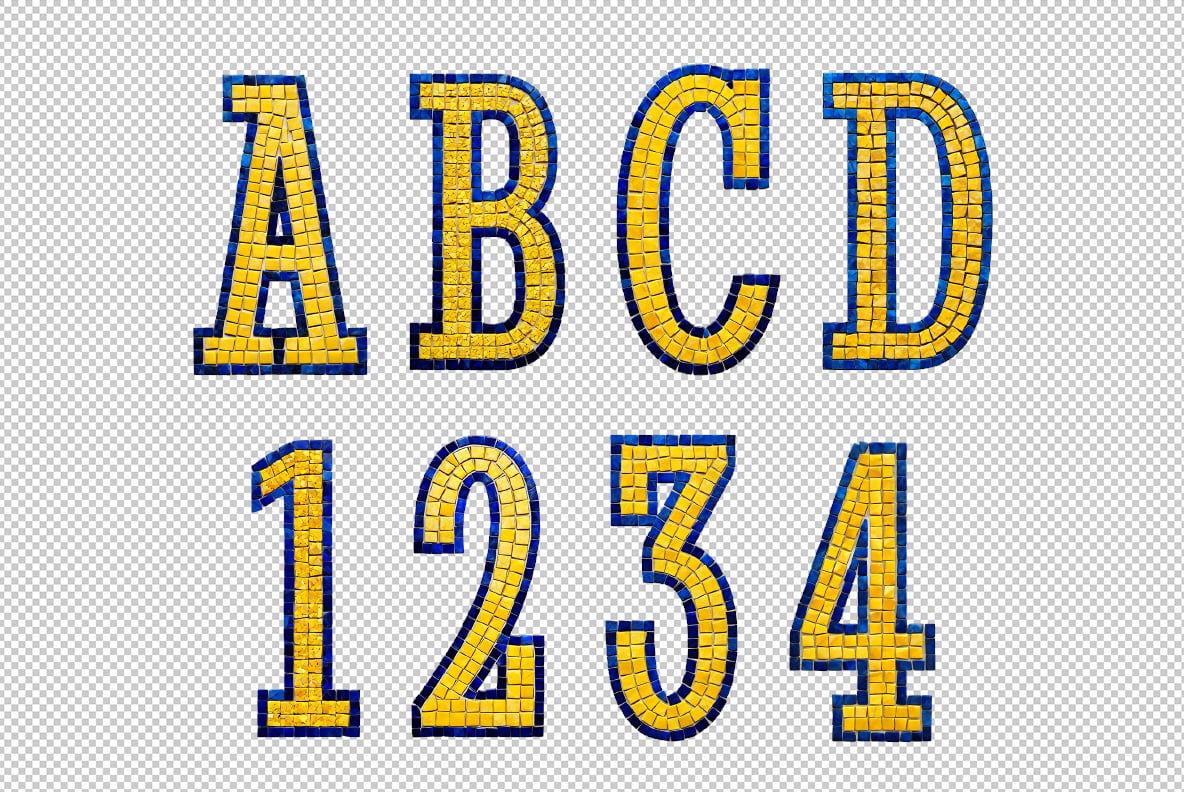 Mosaic Font