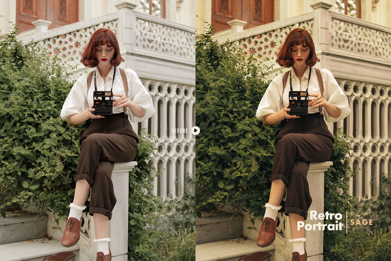 Retro Portrait Lightroom Presets