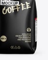 Matte Coffee Bag Mockup