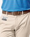 Man Wearing Golf Shirt and Chinos Mockup