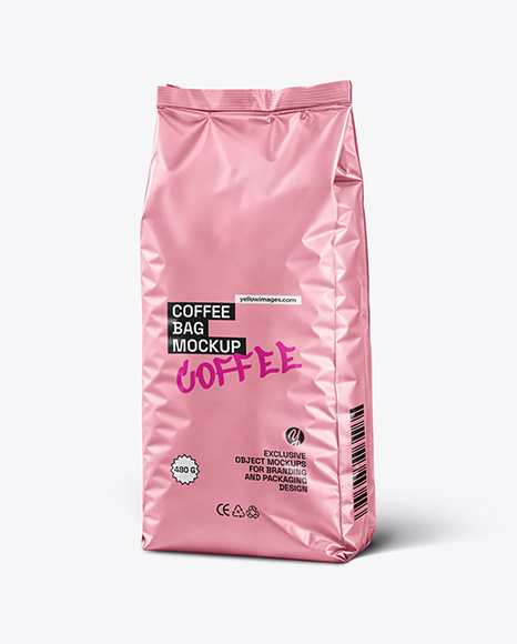 Matte Coffee Bag Mockup - Coffee+Bag+Mockup+-+Masa+Design
