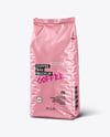 Matte Coffee Bag Mockup