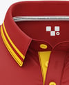 Men's Short Sleeve Polo Shirt Mockup