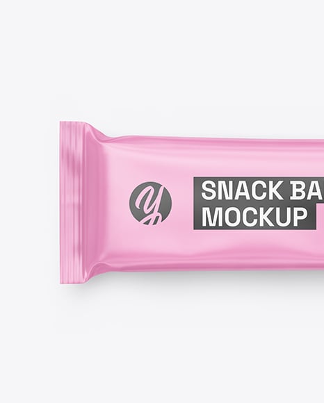 Matte Snack Package Mockup