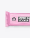 Matte Snack Package Mockup