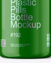 Glossy Pills Bottle Mockup