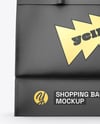 Matte Paper Bag Mockup