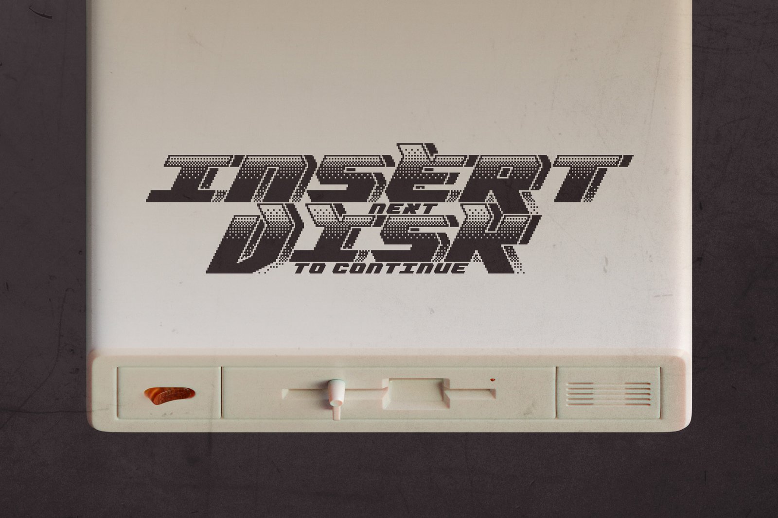 Dither Byte - Vintage Pixel Font