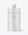 Kraft Paper Tube with Pull Tab Mockup