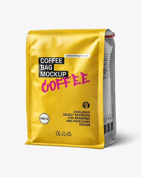 Coffee Bag Mockup - PSD Mockups