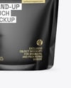 Matte Stand-up Pouch Mockup