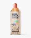 Kraft Paper Bag with Hot Dog Mockup