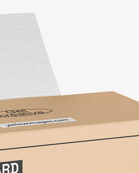 Paper Box Mockup