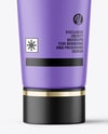 Matte Cosmetic Tube with Box Mockup
