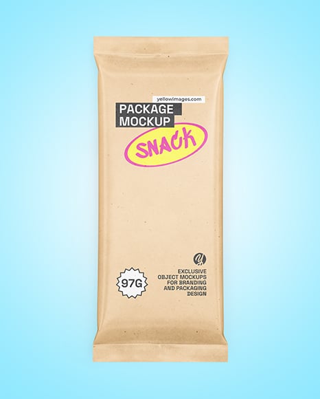 Kraft Snack Package Mockup
