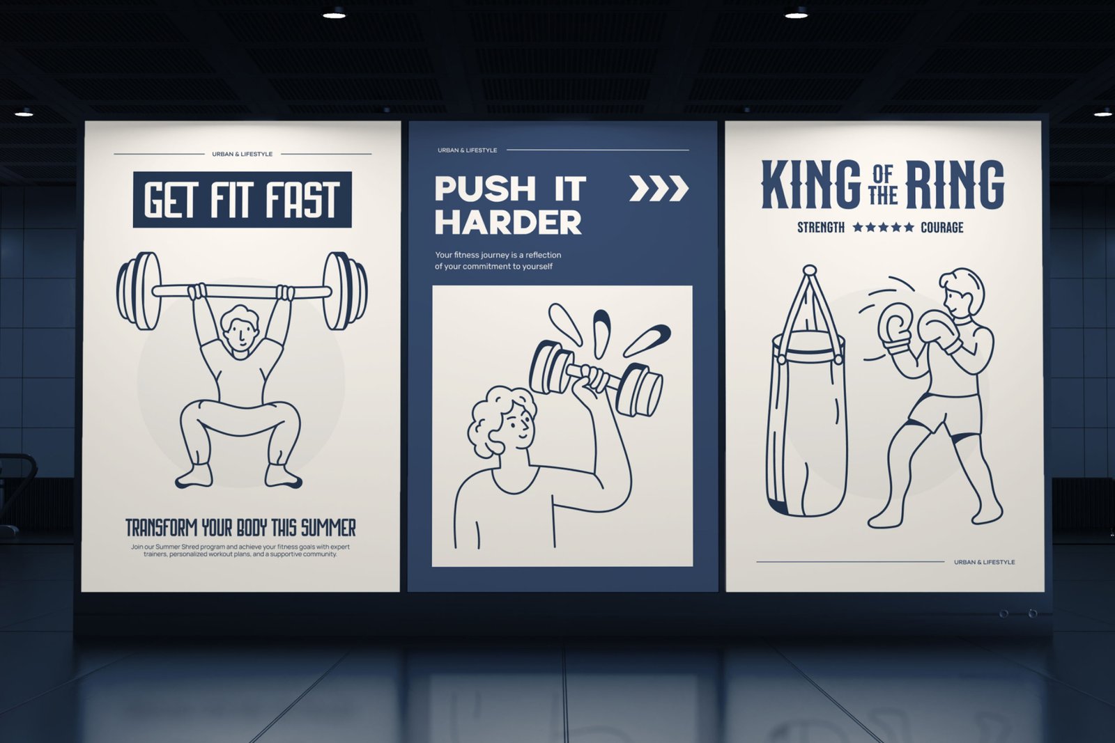 Urban and Lifestyle Illustrations Bundle
