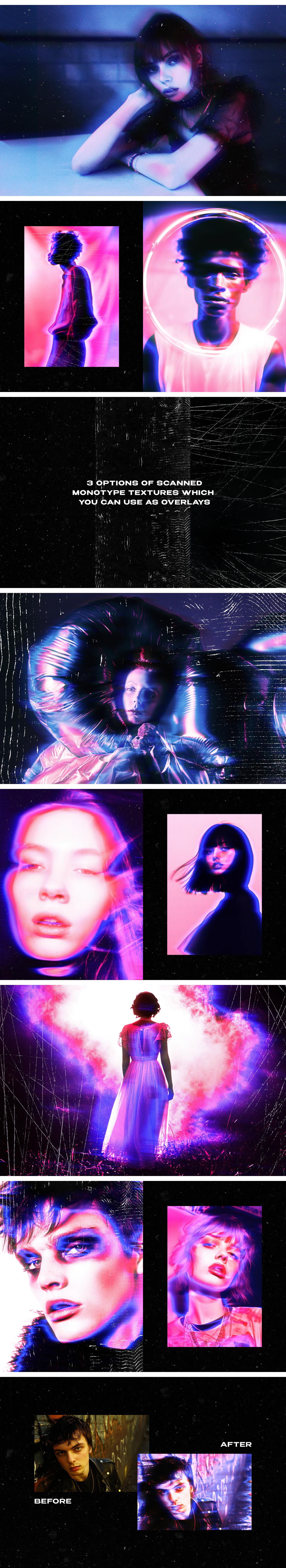 Y2K Halftone Photo Effect