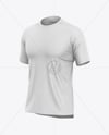 Soccer Jersey Mockup - Half Side View