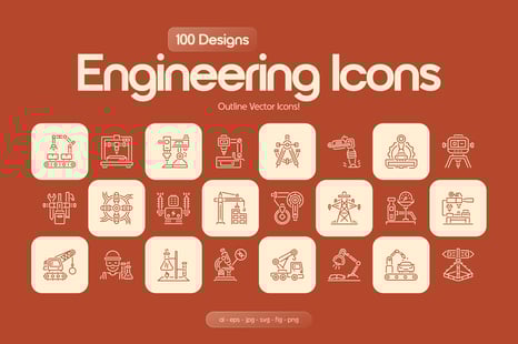 Engineering Icon Set