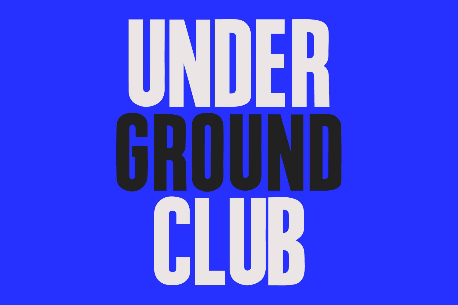 Cleumo Berlou High Stem Sans Serif Display Font
