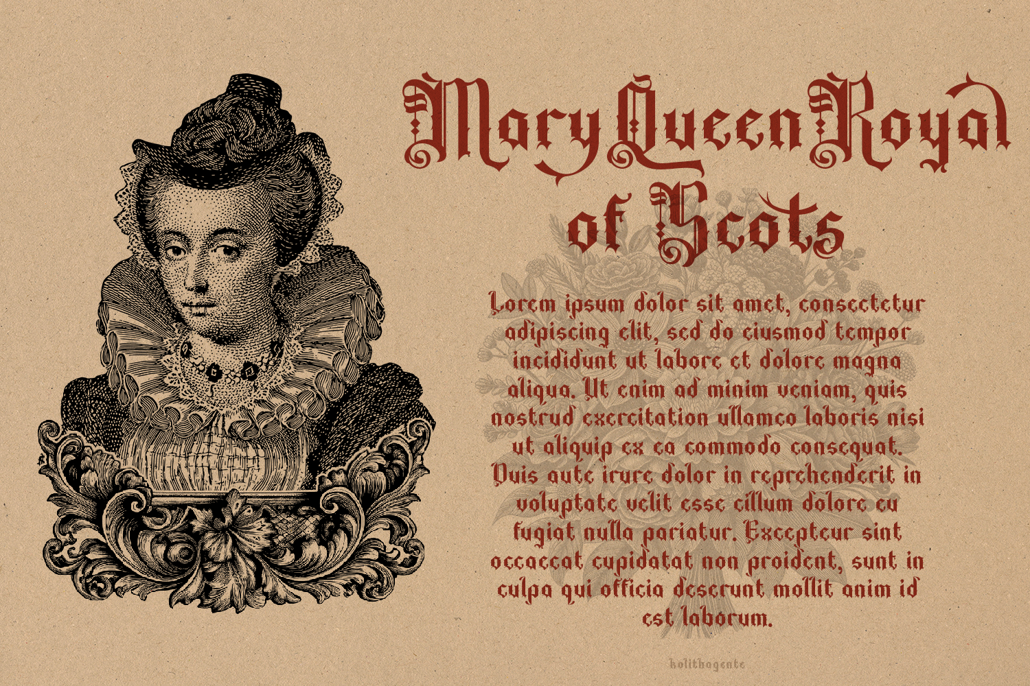 Kolithagente Blackletter Font