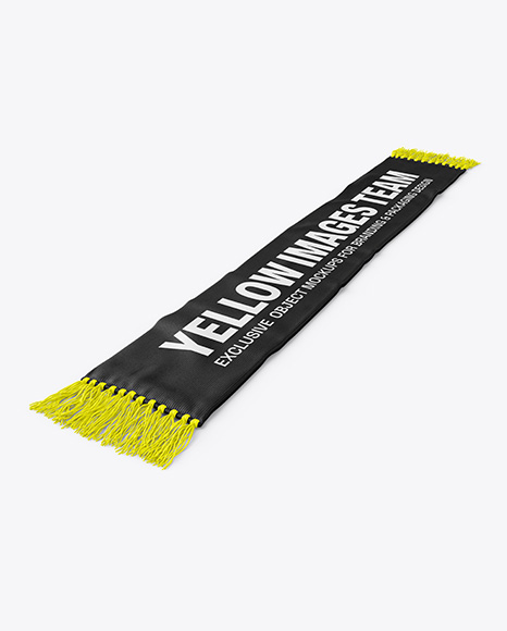 Fan Scarf Mockup - Fabric mockup