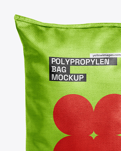 Metalized Polypropylene Bag Mockup