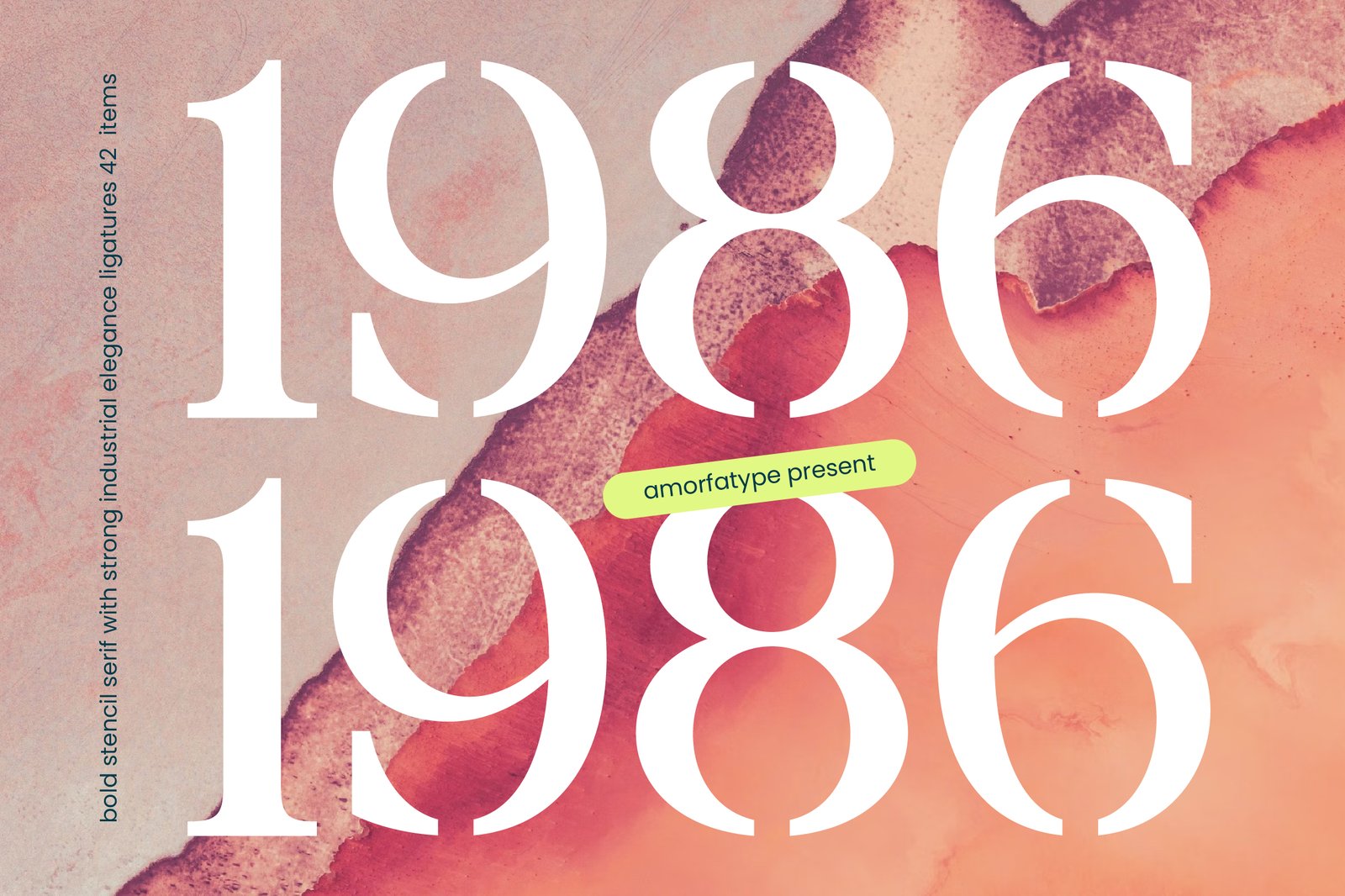 Prodes Bold Stencil Serif