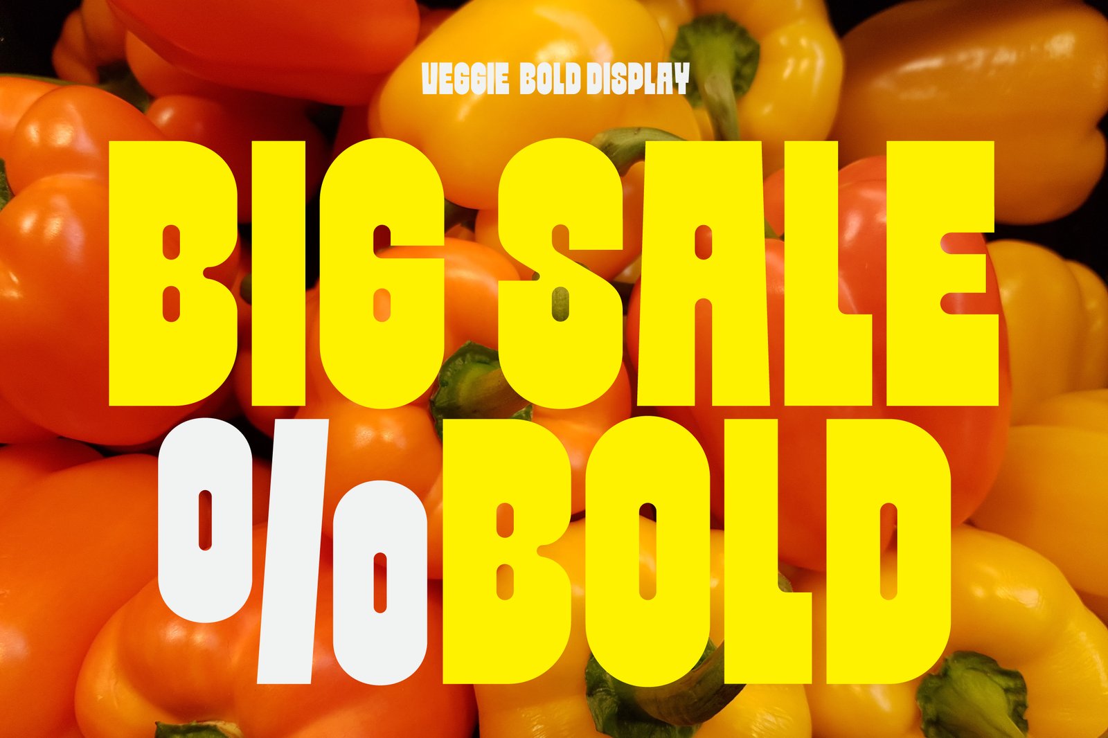 Veggie - Bold Font