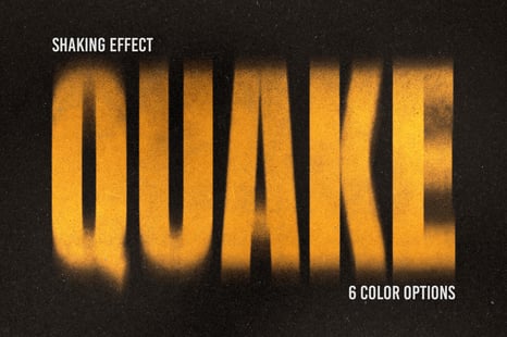 Blurry Grunge Ghost Text Effect - Text effect photoshop