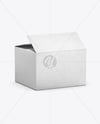Kraft Paper Box Mockup – Half Side View