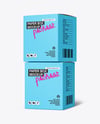 Two Paper Boxes Mockup