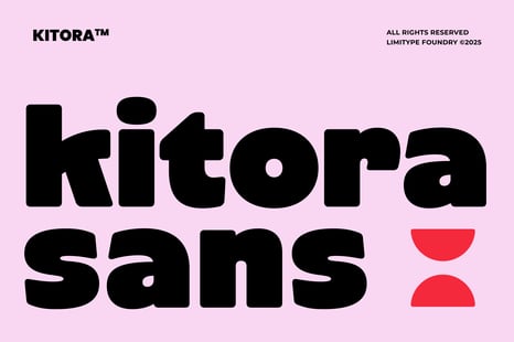Kitora - Bold Font