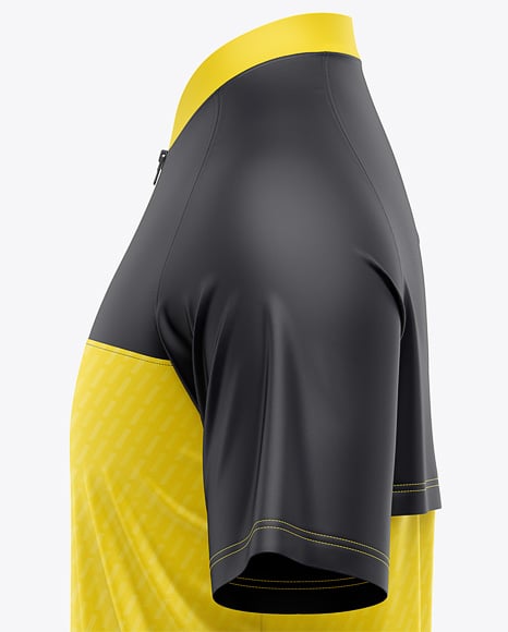 Raglan Short Sleeve Cage Jacket Mockup