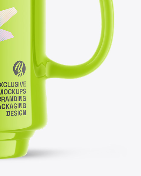 Glossy Mug Mockup