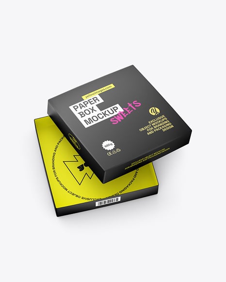 Sweets Box Mockup