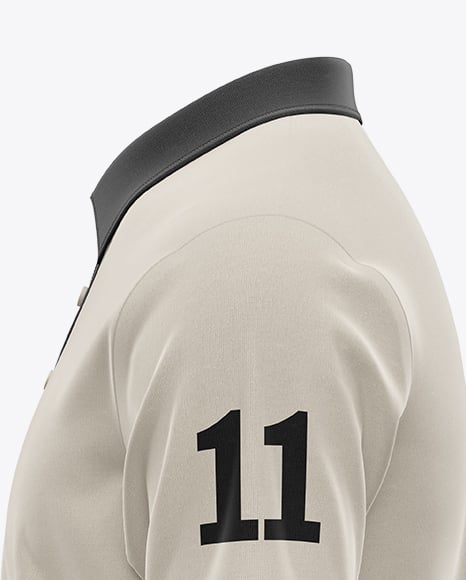 Men's Casual Polo Shirt Mockup
