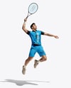 Man Wearing Tennis Uniform Mockup
