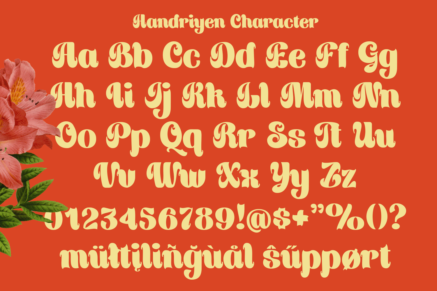 Handriyen Bold Script