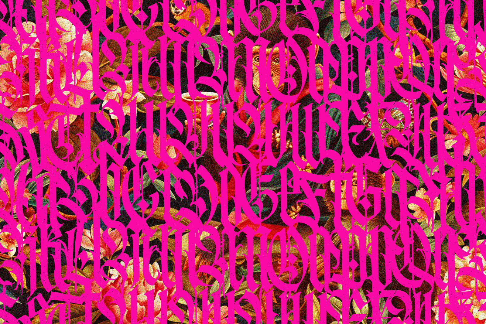 Gothic vector letters - 031