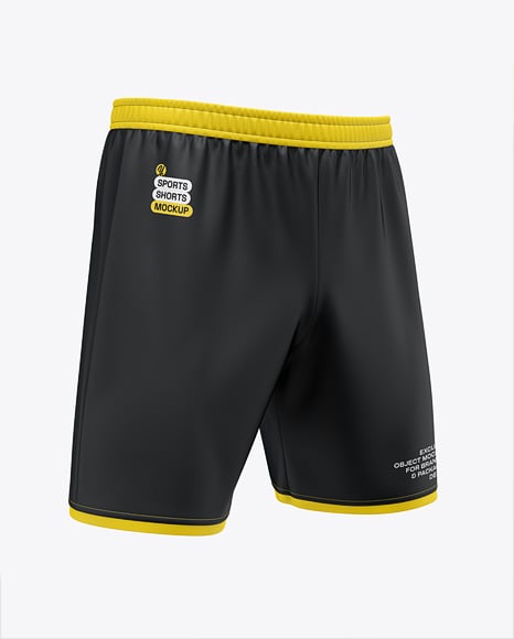 Sports Shorts Mockup - Pin+On+Sport+Mockups