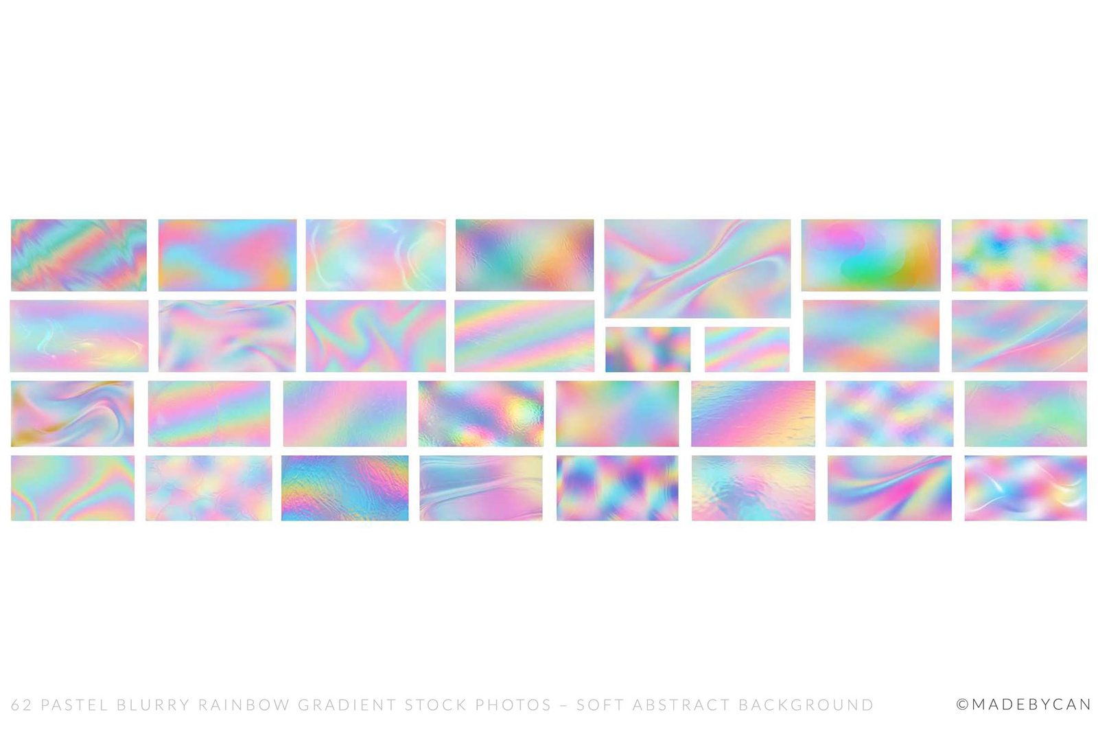 62 Pastel Blurry Rainbow Gradient Stock Photos – Soft Abstract Background