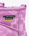 Pair of Women's UGG Boots Mockup