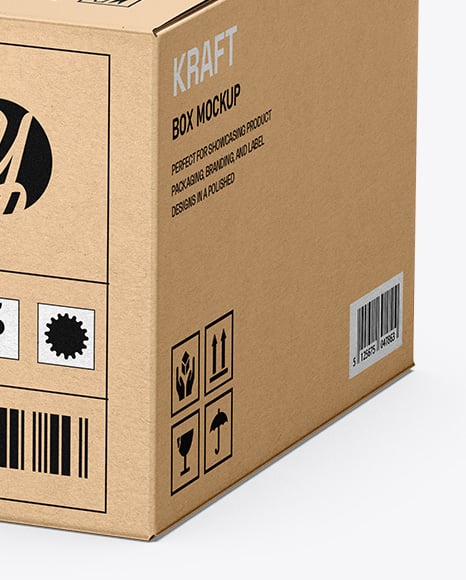 Kraft Box Mockup