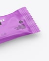 Glossy Snack Bar Mockup